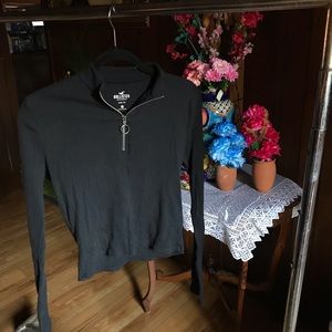 Black hollister long sleeve